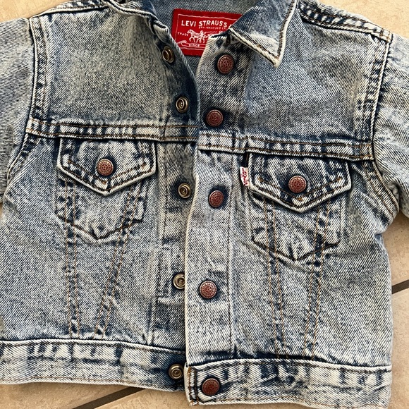 Levi's Jackets & Coats Levis Vintage Baby Denim Jacket 24m Poshmark